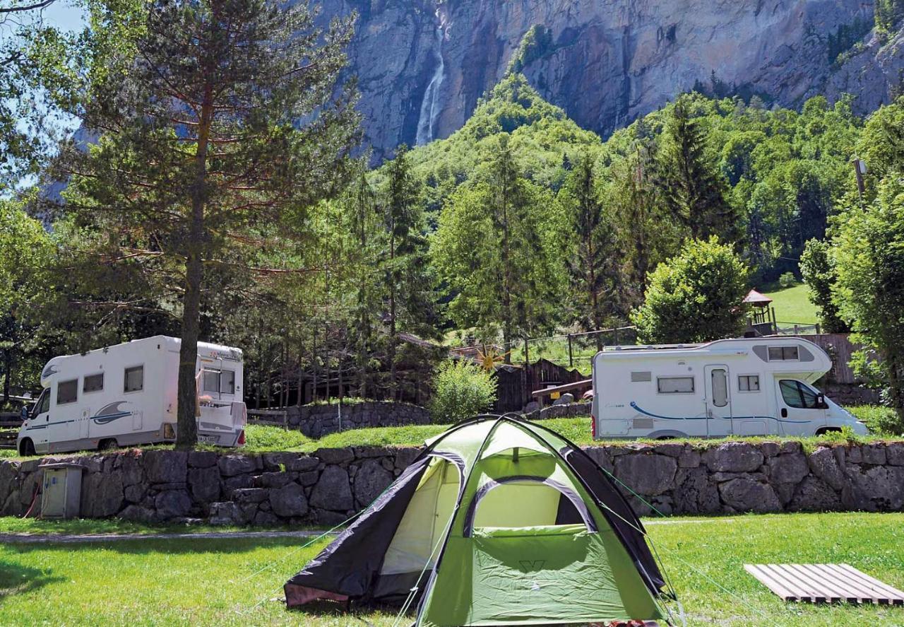 Camping Jungfrau Lauterbrunnen Ngoại thất bức ảnh
