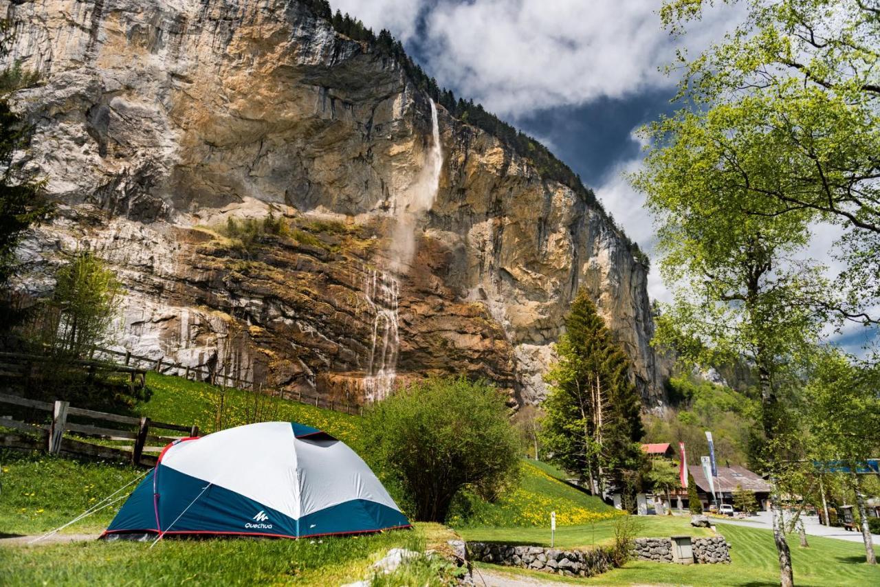 Camping Jungfrau Lauterbrunnen Ngoại thất bức ảnh