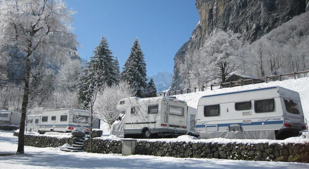 Camping Jungfrau Hotel Lauterbrunnen Ngoại thất bức ảnh