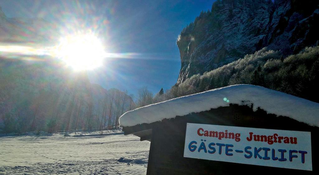 Camping Jungfrau Lauterbrunnen Ngoại thất bức ảnh
